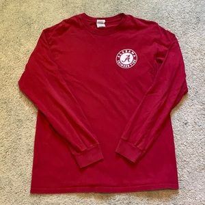 Long sleeve U Alabama shirt